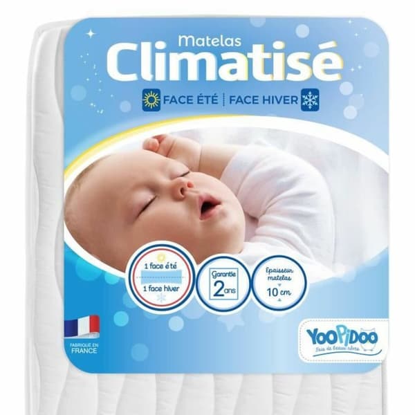 Barnemadrass YOOPIDOO Air-conditioned 60 x 120 cm