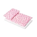 Pikkukuva 1 / 2: Rootz Doll's Bed -vuodevaatteet - Puuvillavuodevaatteet - vaaleanpunainen nukke vuodevaatteet - Sisältää patjan, tyynyn ja pussilakan - 53 cm x 25 cm