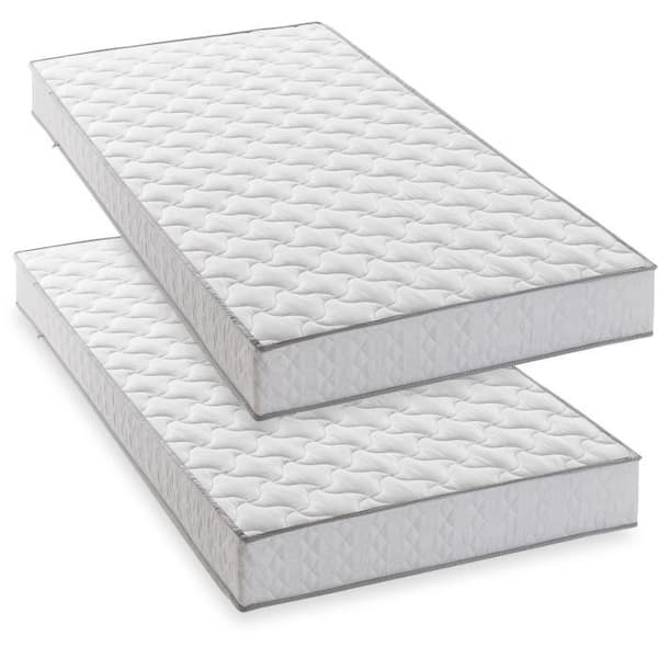 Set med 2 madrasser - 90 x 190 cm - Skum - 14 cm - 5 komfortzoner - DEKO DREAM - Hahtuva