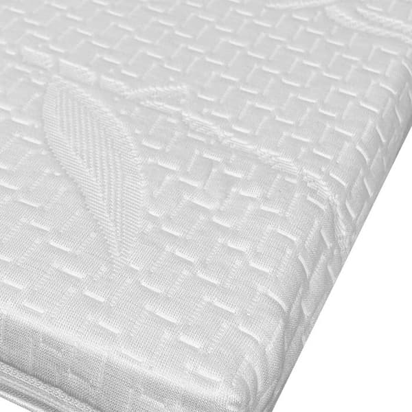 Reseväggsäng Coupey - Coupey - 60x120 cm tjocklek 3 cm - Skum - Fast - Vit