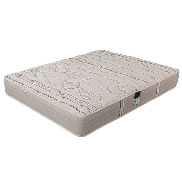 Madrass 140x190 cm, OrganicCotton, 24cm, formminne, sömnoberoende, sommar/vintersida
