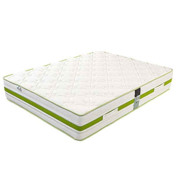 Madrass 160x200 cm, Dröm, 30 cm, memory foam, fast, sommar/vinter-sida + 2 kuddar