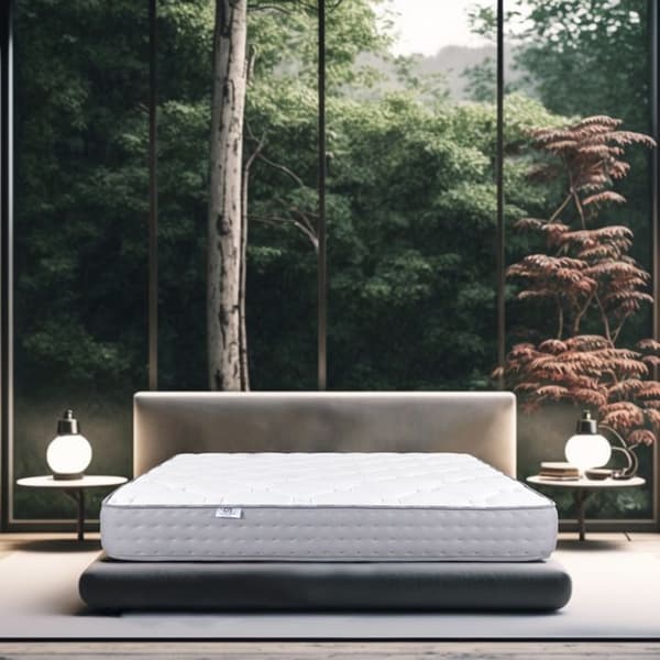 Madrass 180x200 cm, Sleeperfect, 20 cm, minneskum, fast, oberoende sovytor, sommar/vinter-sida