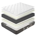 Miniatyrbild 4 av 4: Madrass 180x200 cm, Zen, 20 cm, memory foam, fast, sommar/vintersida + 2 kuddar