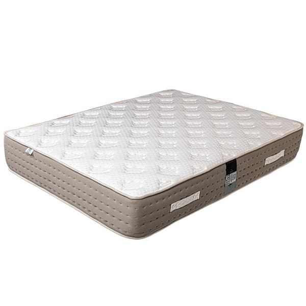 Madrass 140x190 cm, Dreamlux, 26 cm, insatsfjädrar,HD-skum, oberoende sovyta, sommar/vinter-sida + 2 Kuddar