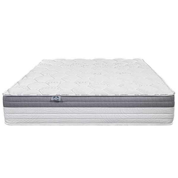 Madrass 140x190 cm, GoldVisco, 26 cm, minnesskum, oberoende sovyta, ergonomisk, sommar/vinter-sida