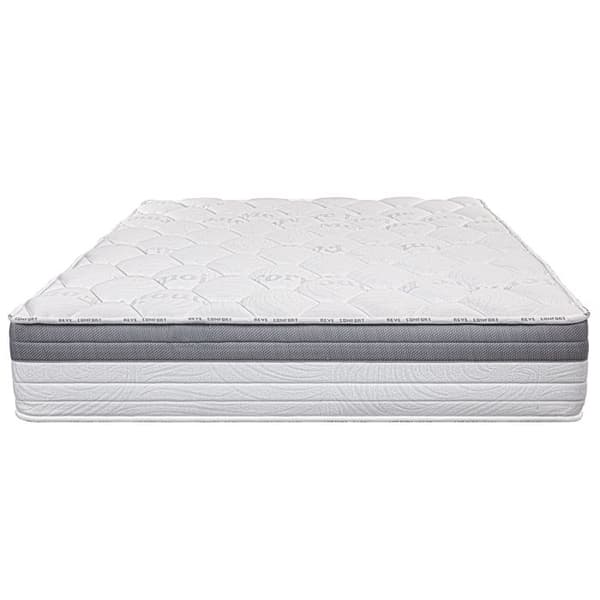 Madrass 140x190 cm, GoldVisco, 26 cm, minnesskum, oberoende sovyta, ergonomisk, sommar/vinter-sida