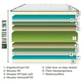 Miniatyrbild 6 av 6: Madrass 160x200 cm, BestConfort, 20cm, memory foam, fristående sovande, sommar/vintersida