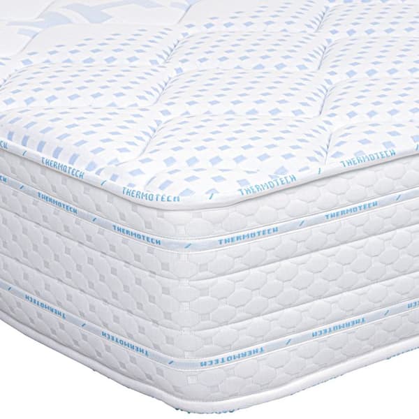 Madrass 180x200 cm, Powerlux, 24 cm, minnesskum, fast, sovoberoende, sommar/vinter-sida