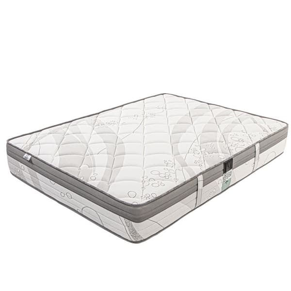 Madrass 140x190 cm, Pilarsleep, 26 cm, minnesskum, fast, oberoende sovytor, sommar/vinter-sida