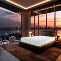 Miniatyrbild 1 av 4: Madrass 160x200 cm, Funnybed, 24 cm, minneskum, fast, oberoende sovytor, sommar/vinter sida