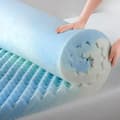 Miniatyrbild 3 av 4: Surmatelas Zinus 140x190 cm - Swirl Cooling Gel-madrass i memoryskum