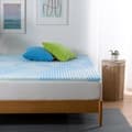 Miniatyrbild 1 av 4: Surmatelas Zinus 140x190 cm - Swirl Cooling Gel-madrass i memoryskum