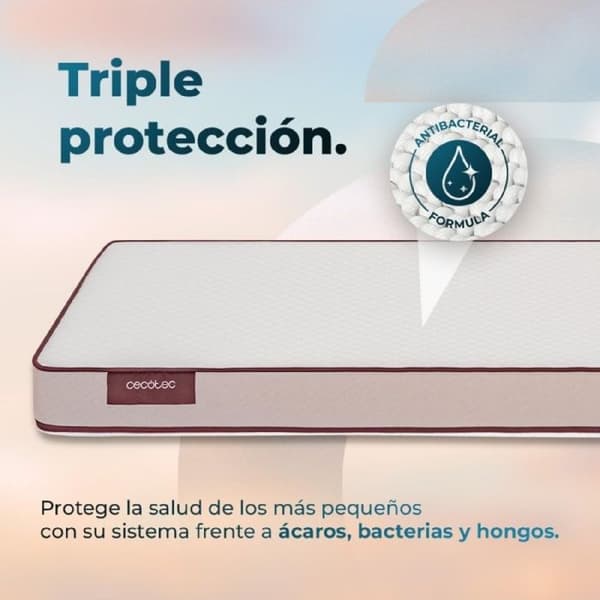 Cecotec Spjälsäng Matelas Flow BabyPure