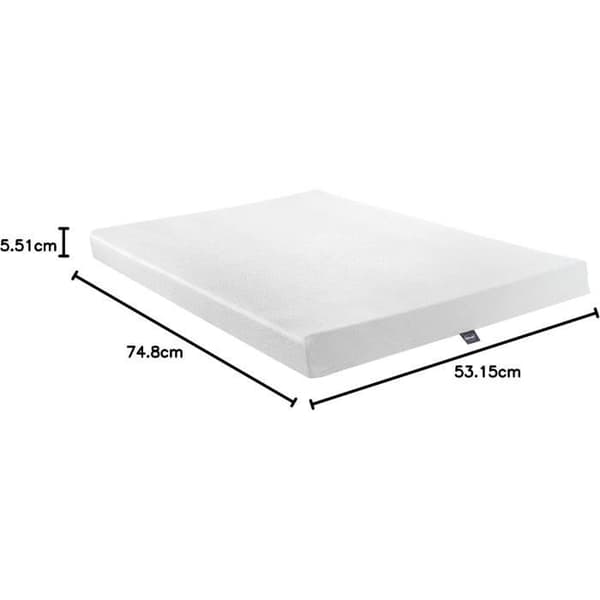 Silentnight Rullemadrass med minnesskum 135 cm