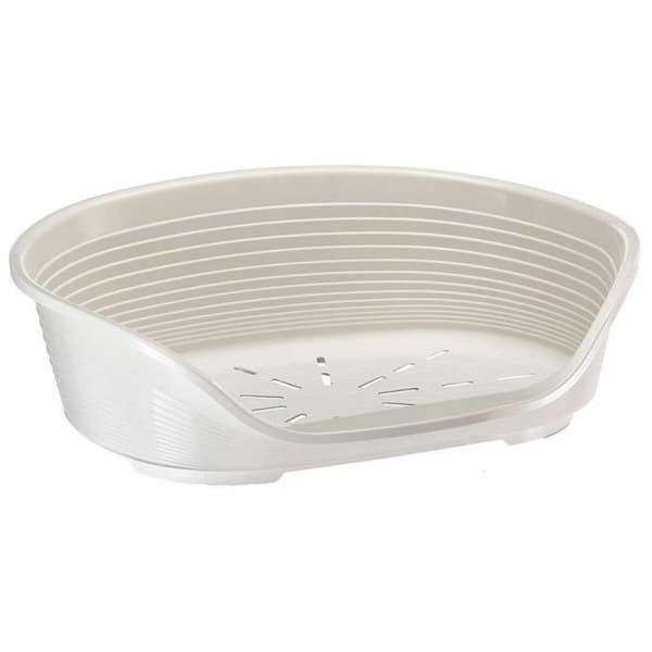 Koiran peti Ferplast Siesta Deluxe Basket Size 2 49 x 36 x 17,5 cm Valkoinen