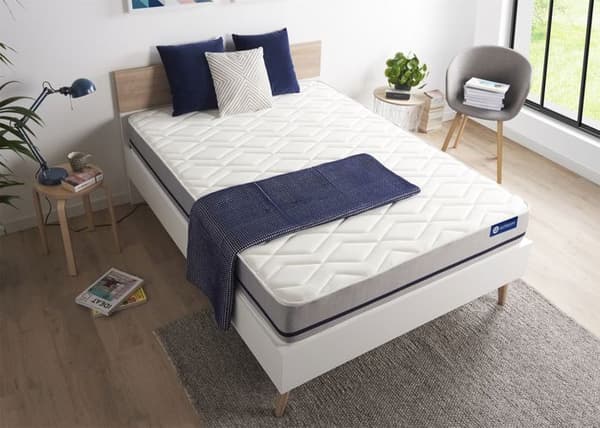 Madrass 100x190 cm Latex och minnesskum - Actilatex Soft
