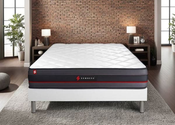 SOMNESS REGEN minnesskum madrass 140x190 cm - HR-skum - tjocklek 24 cm