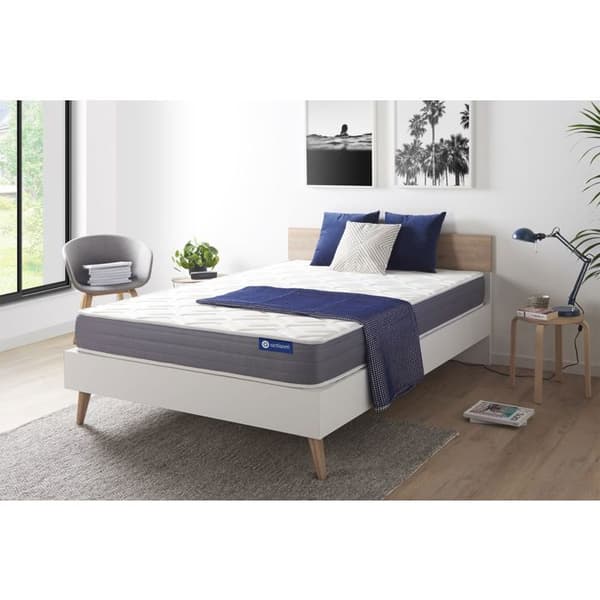 ACTISOM Latex- och minnesskummadras 140x190 cm 5 komfortzoner