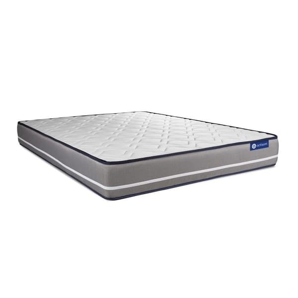Madrass 160x200 cm Actimemo pur Minne av form - tjocklek 20 cm - Fast - 3 komfortzoner