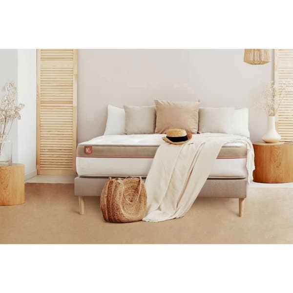 Madrass - Marmottes&amp;Co - LE COSY - Minnesskum - 7 comfortzoner - Tjocklek 30cm