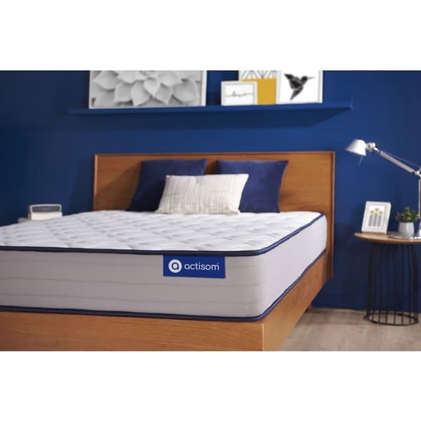 ACTISOM madrass med pocketfjädrar och minnesskum ACTIFLEX FORM 80x200 cm 5 komfortzoner 80 x 200 cm
