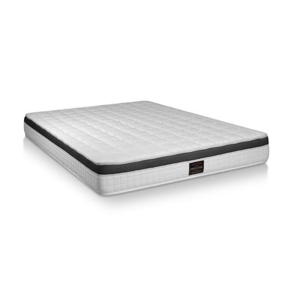 Högt kvalitetsminnesskum-madrass - 200x200 - 21 cm - Fast - Antiallergisk - Vit