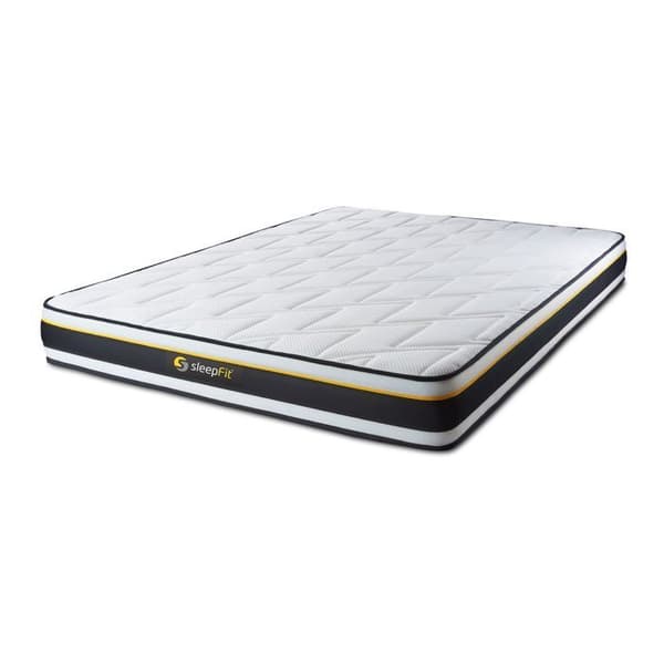 Madrass - SOFT - 140x200 cm - Mycket fast - Anti-svett - HR