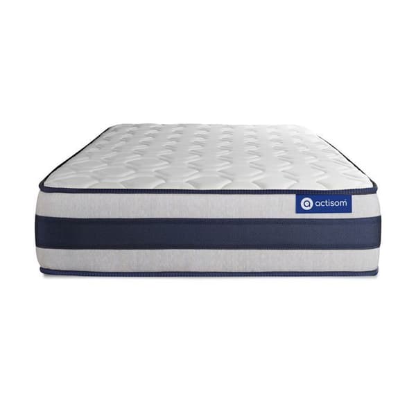 Madrass 90x200 cm Actilatex ergo Latex och minnesskum - tjocklek 24 cm - Fast - 5 komfortzoner
