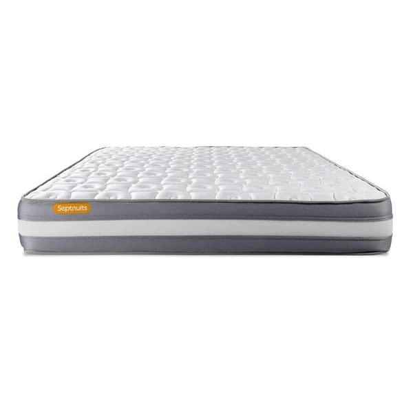 Minnesskum madrass 140x190 cm - Septnuits - Memo Plus - Fast - 3 komfortzoner