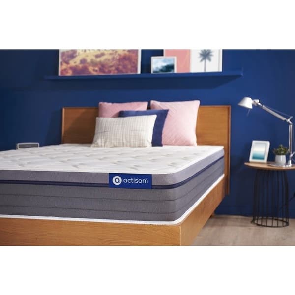Madrass med bäddfjädrar + Minnesform ACTIFLEX ZEN 80x200 cm Maxi tjocklek 7 komfortzoner 80 x tjocklek 200 cm