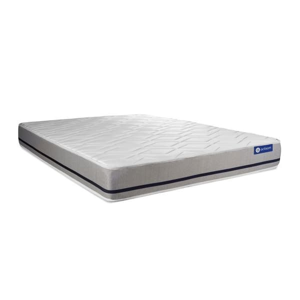 Madrass 200x200 Actilatex mjuk latex och minnesskum - 20 cm - Medium-fast - 3 komfortzoner