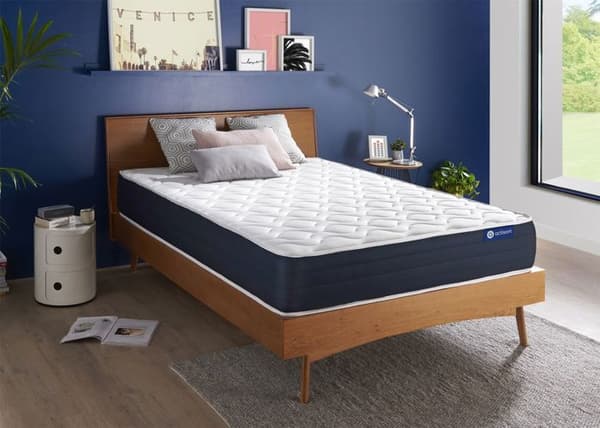 Madrass 160x220 cm Pocketfjädrar och Minnesskum - Actiflex Sleep
