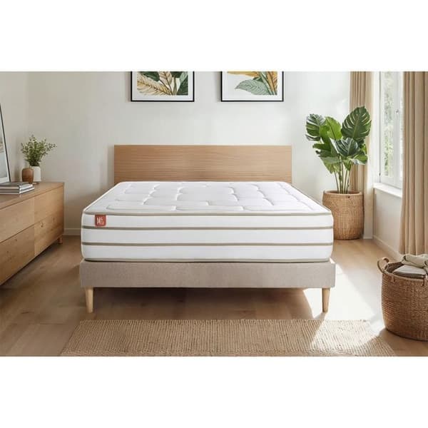 Matta LE DOUILLET 200x200 cm Minnesskum BioVisco - Maxitjocklek 26 cm