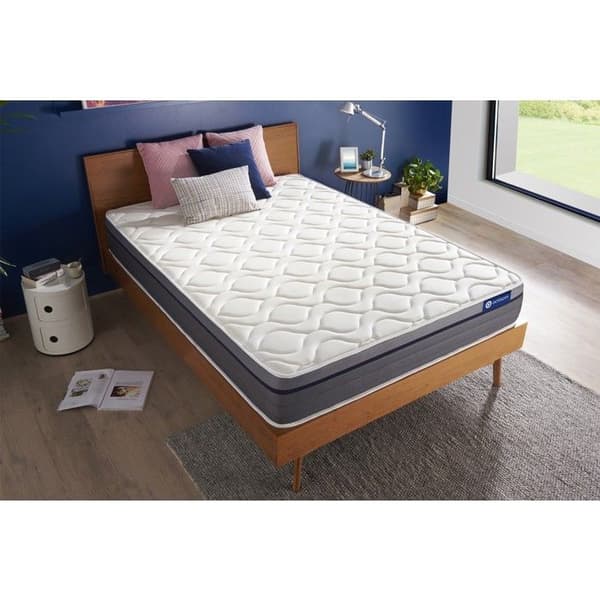 Fjädrar i påse + Memory foam ACTIFLEX ZEN 80x190 cm Maxi tjocklek 7 zoner av komfort 80 x tjocklek 190 cm