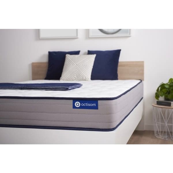ACTISOM latex- och minnesskum madrass ACTILATEX FORM 120x190 cm 5 komfortzoner 120 x tjocklek 190 cm