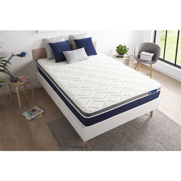 Madrass 130x190 cm Latex och minnesskum - Actilatex Komfort