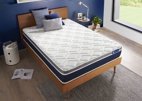 Madrass 135x190 cm Pocketfjädrar och Memory foam - Actiflex Comfort