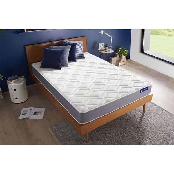 ACTISOM Madrass med pocketfjädrar och minnesskum 120x190 cm 5 komfortzoner 120 x 190 cm