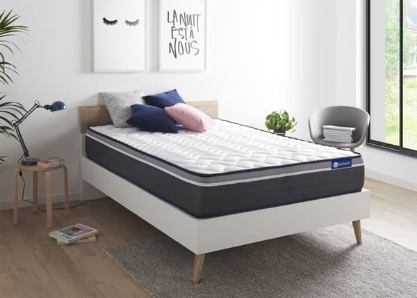 Madrass 140x210 cm Lateks och minnesskum - Actilatex Plus