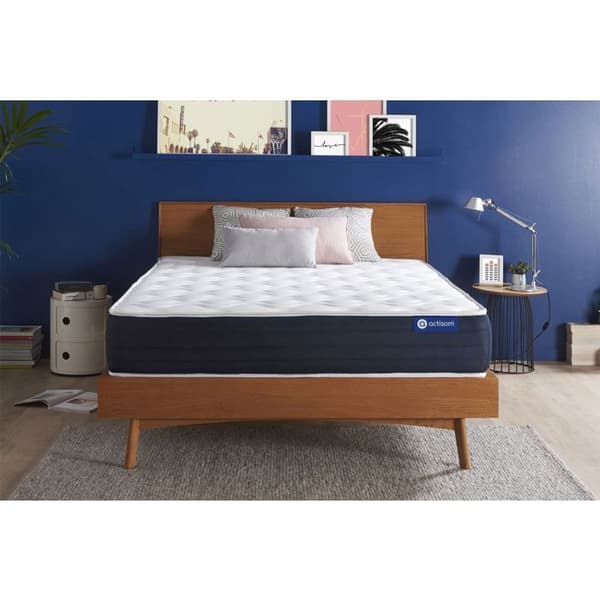 Madrass 130x200 cm Pocketfjädrar och Minnesskum - Actiflex Sleep