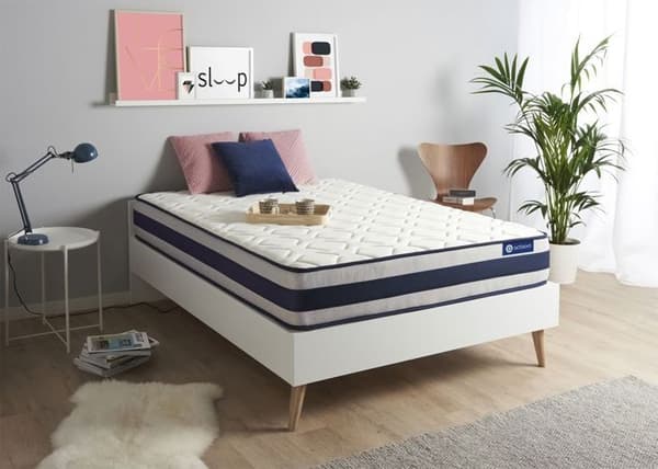 Madrass 140x200 Actimemo ergo Minnesskum - 24 cm - Fast - 5 komfortzoner