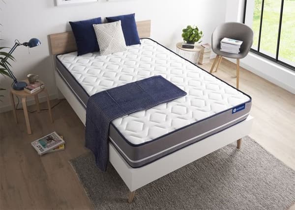 Madrass 130x190 cm Latex och minnesskum - Actilatex Pur