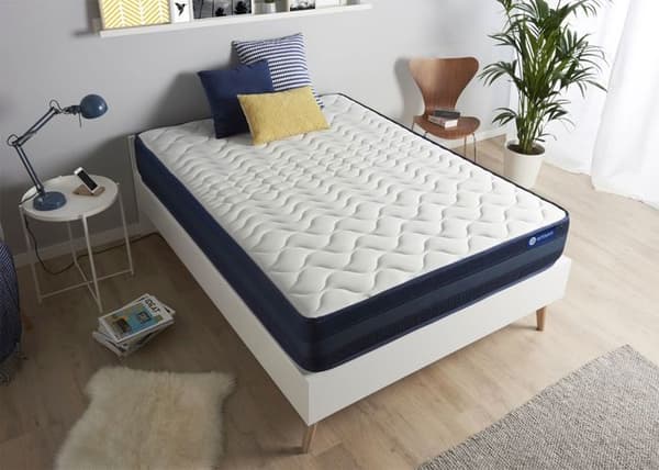 Madrass 140x200 Actimemo tech Memory foam - 24 cm - Mycket fast - 5 komfortzoner