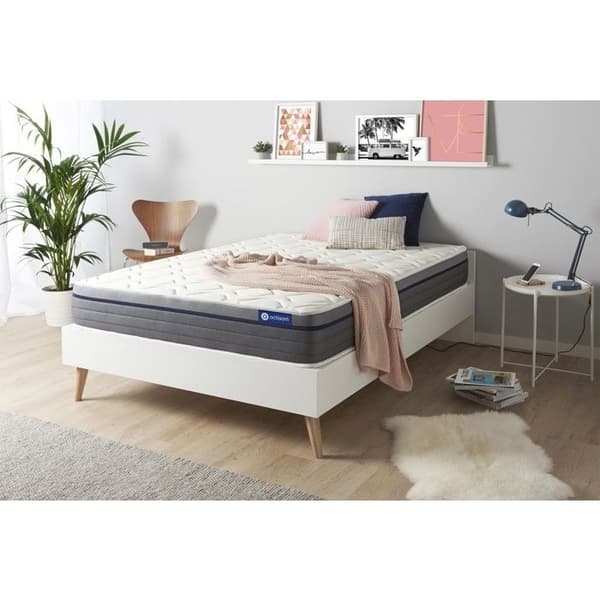 Madrass 140x200 Actimemo zen Minneshål - 26 cm - Balancerad - 7 komfortzoner