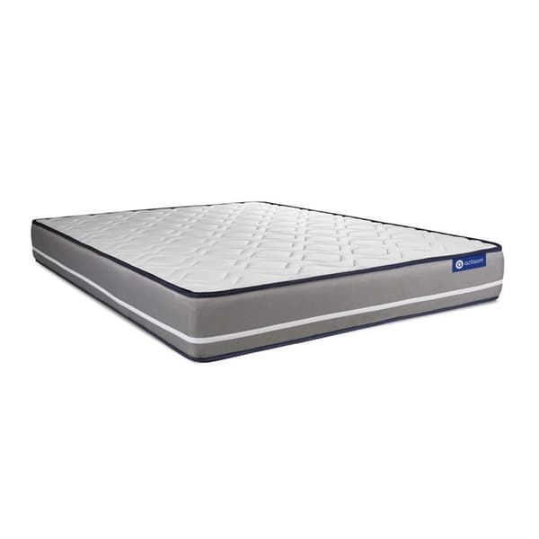 Madrass 160x200 Actilatex ren latex och minnesskum - 20 cm - Fast - 3 komfortzoner