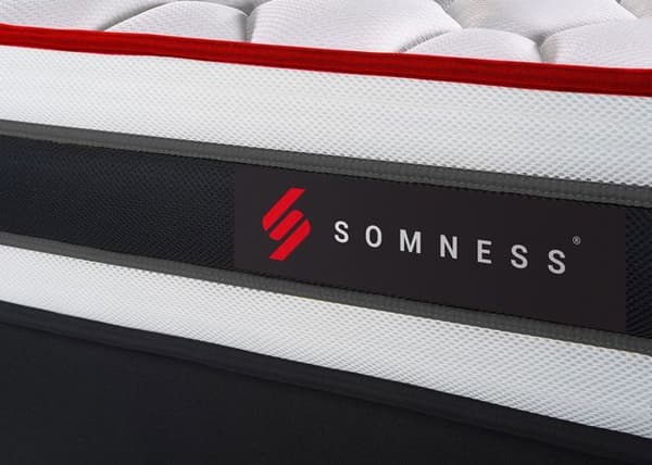Madrass - SOMNESS - ENERGI - Pocketfjädrar - Minnesform - 180x200