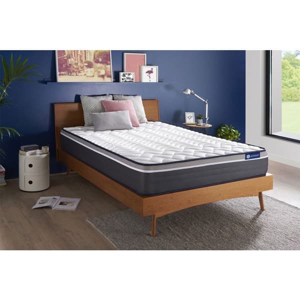 Madrass 135x190 cm Pocketfjädrar och Memory Foam - Actiflex Plus