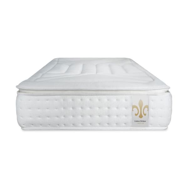 Madrass 90x190 cm Pocketfjädrar och Memory foam - Vingt-Quatre PLUS