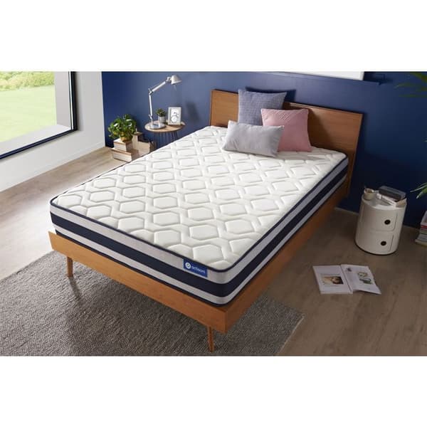 Madrass 90x210 cm Pocketfjädrar och Memory foam - Actiflex Ergo